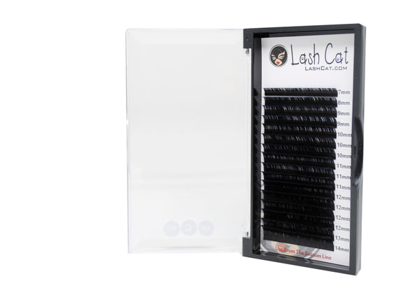 CASHMERE D Curl Eyelash Extensions 0.03 - Lash Cat