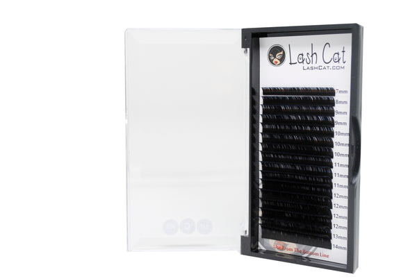 LASH C PLUS+ Curl Eyelash Extensions 0.03 - Lash Cat