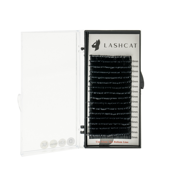 LASH D PLUS+ Curl Eyelash Extensions 0.03 - Lash Cat