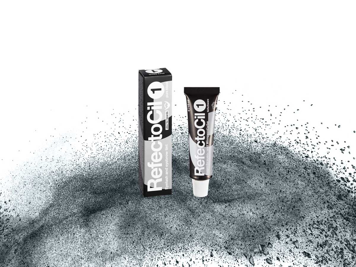 RefectoCil Tint Pure Black #1 15ml - Lash Cat