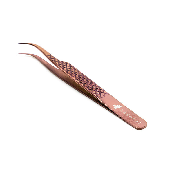 Rose Gold - Diamond Grip Strong Curve - Lash Cat