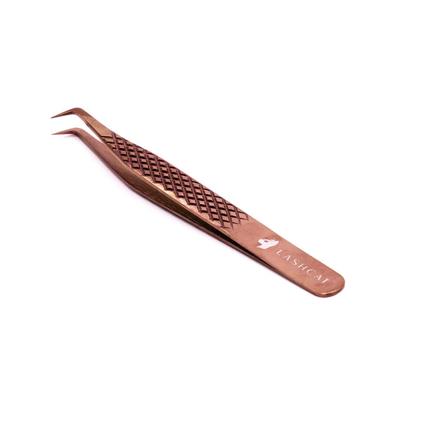 Rose Gold - Diamond Grip Volume 90 - Lash Cat